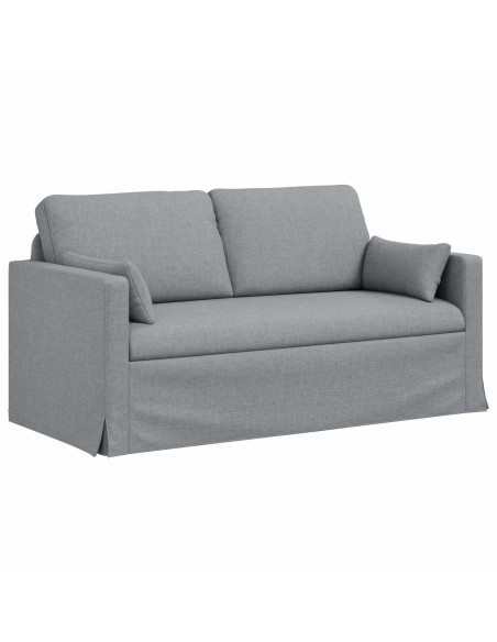 Divano 2 pcs Grigio chiaro