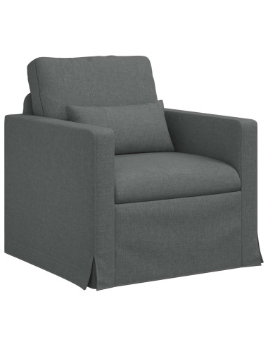 Divano 2 pcs Grigio scuro