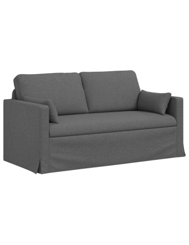 Divano 2 pcs Grigio scuro