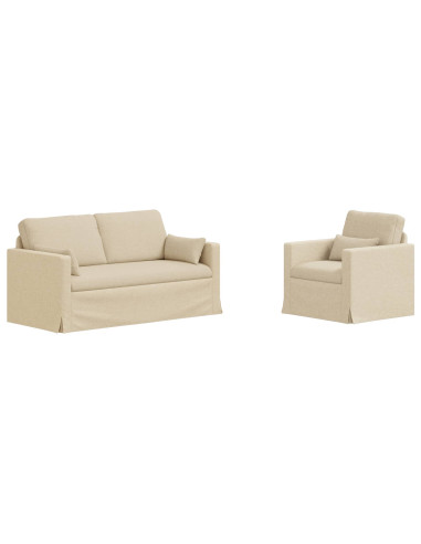 Divano 2 pcs Crema