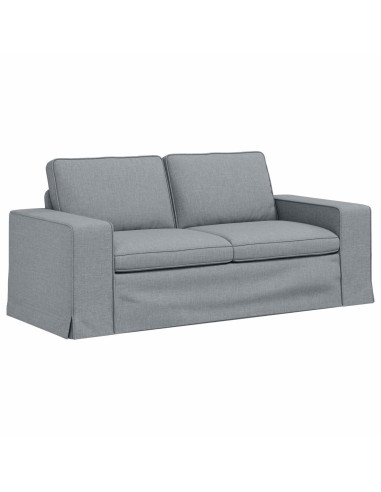 Divano 2 pcs Grigio chiaro