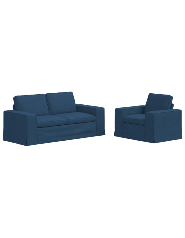 Divano 2 pcs Blu