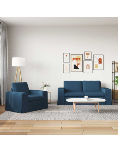 Divano 2 pcs Blu