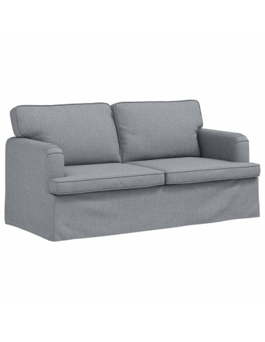 Divano 2 pcs Grigio chiaro