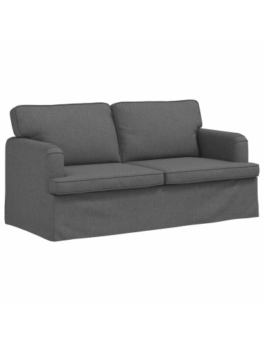 Divano 2 pcs Grigio scuro