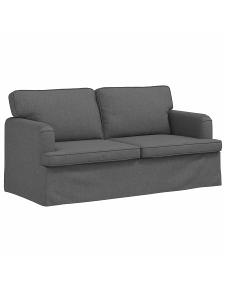 Divano 2 pcs Grigio scuro