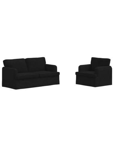 Divano 2 pcs Nero