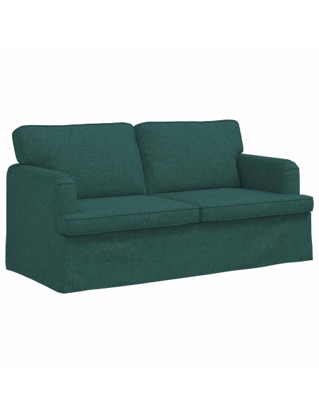Divano 2 pcs Verde Scuro