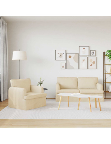 Divano 2 pcs Crema
