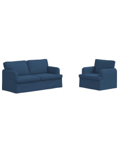 Divano 2 pcs Blu 2