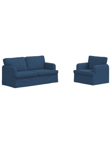 Divano 2 pcs Blu