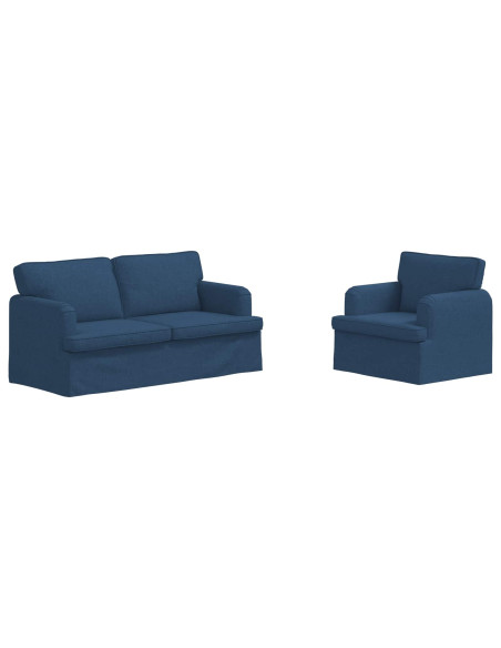 Divano 2 pcs Blu