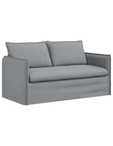 Divano 2 pcs Grigio chiaro