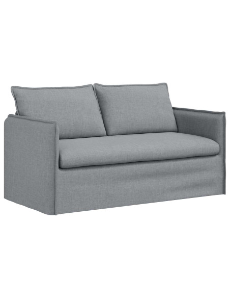 Divano 2 pcs Grigio chiaro