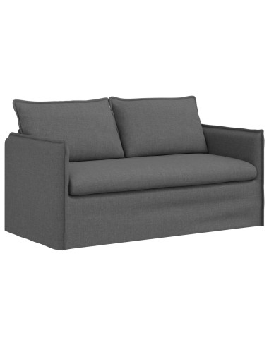 Divano 2 pcs Grigio scuro