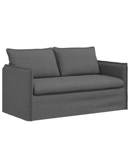 Divano 2 pcs Grigio scuro