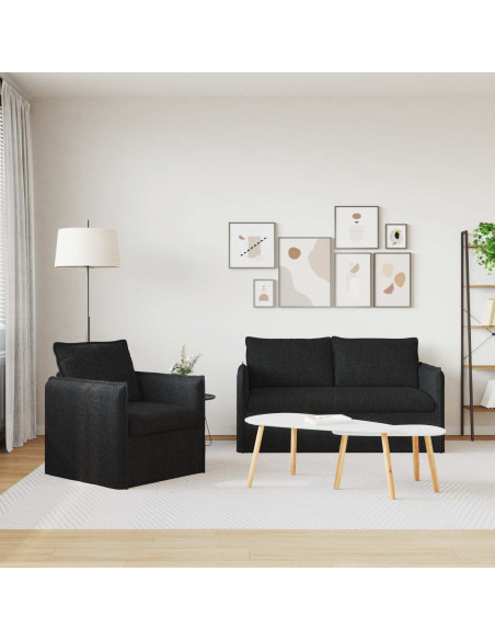 Divano 2 pcs Nero