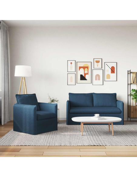 Divano 2 pcs Blu