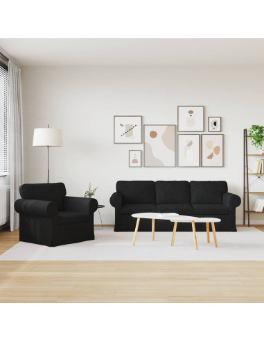 Divano 2 pcs Nero