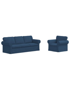 Divano 2 pcs Blu 2