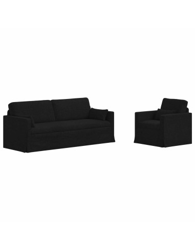 Divano 2 pcs Nero