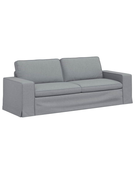 Divano 2 pcs Grigio chiaro