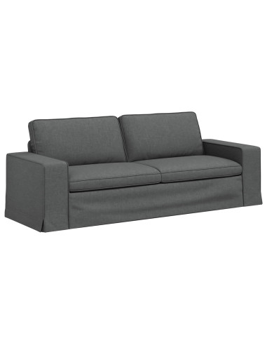 Divano 2 pcs Grigio scuro