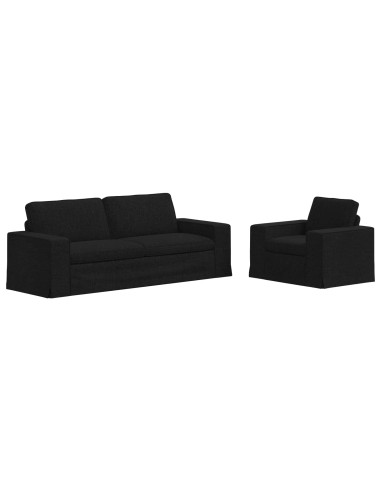 Divano 2 pcs Nero