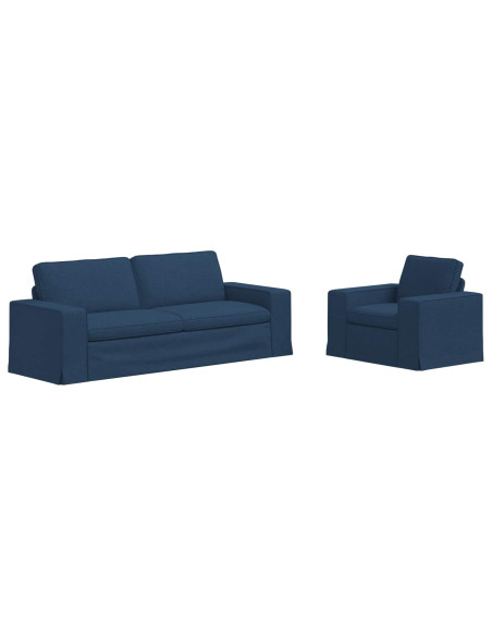 Divano 2 pcs Blu