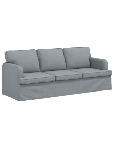 Divano 2 pcs Grigio chiaro