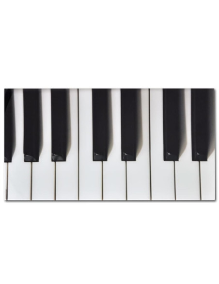 Tavolino da Caffè con Ripiano con Stampa su Vetro