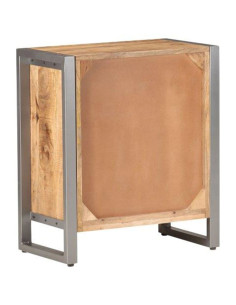 Credenza 60x35x72 cm in Legno di Mango Grezzo