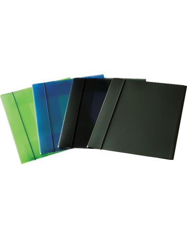 CARTELLA 3 LEMBI C/ELAST TRASP VERD