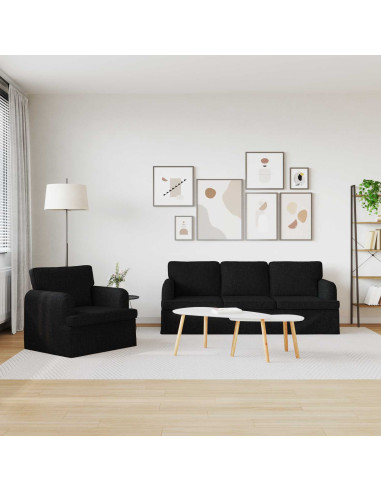 Divano 2 pcs Nero