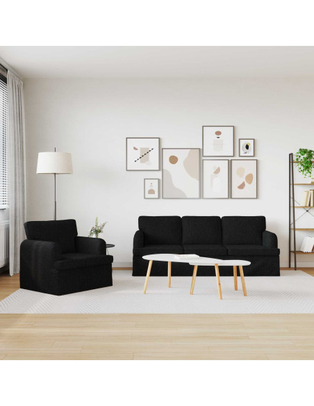 Divano 2 pcs Nero