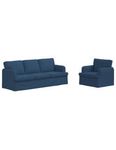 Divano 2 pcs Blu 2