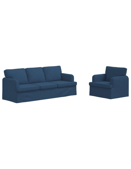 Divano 2 pcs Blu