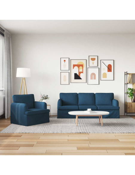 Divano 2 pcs Blu