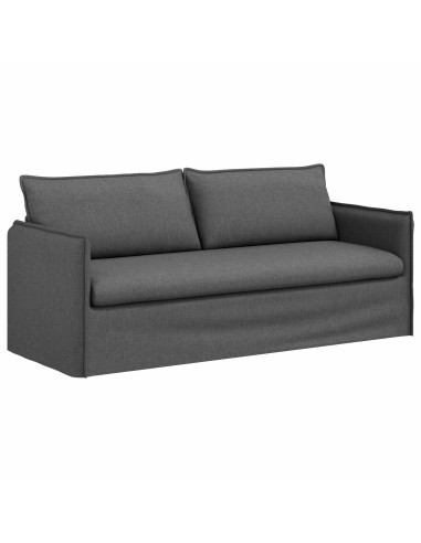 Divano 2 pcs Grigio scuro