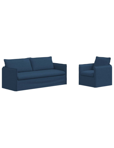 Divano 2 pcs Blu