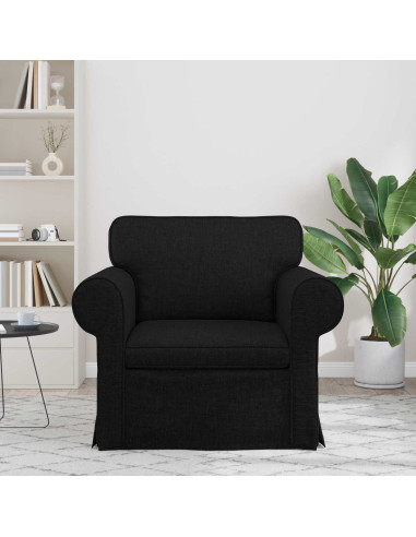 Divano Nero Dimensioni complessive: 95 x 82 x 80 cm (L x P x A)