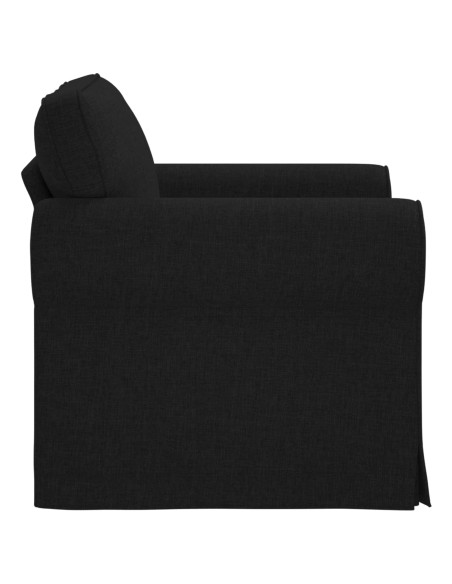Divano Nero Dimensioni complessive: 95 x 82 x 80 cm (L x P x A)