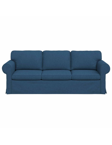 Divano Blu Dimensioni complessive: 215 x 82 x 80 cm (L x P x A)