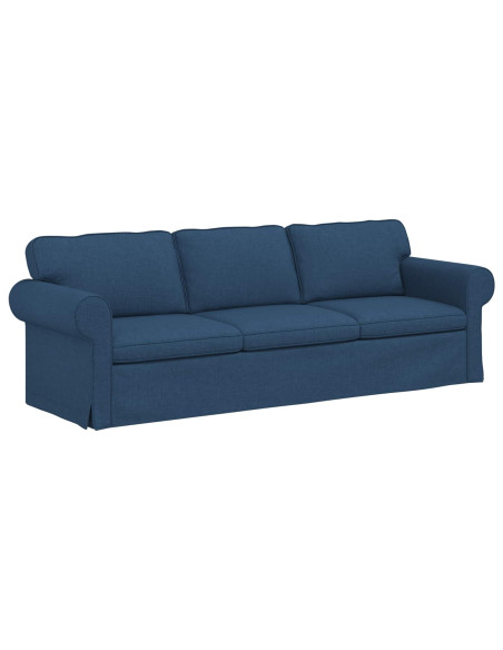 Divano Blu Dimensioni complessive: 245 x 82 x 80 cm (L x P x A)