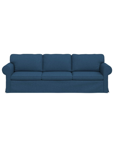 Divano Blu Dimensioni complessive: 245 x 82 x 80 cm (L x P x A)