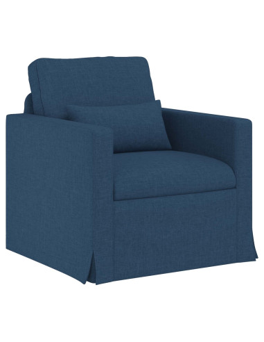Divano Blu Dimensioni complessive: 78 x 78 x 80 cm (L x P x A)