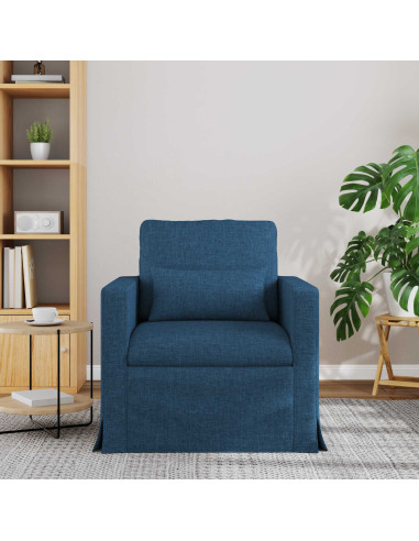 Divano Blu Dimensioni complessive: 78 x 78 x 80 cm (L x P x A)