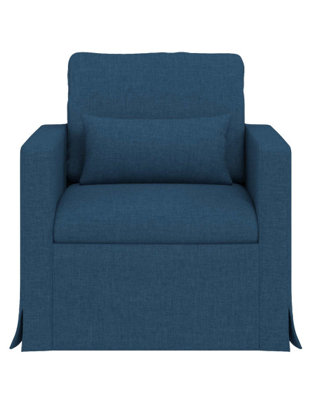 Divano Blu Dimensioni complessive: 78 x 78 x 80 cm (L x P x A)