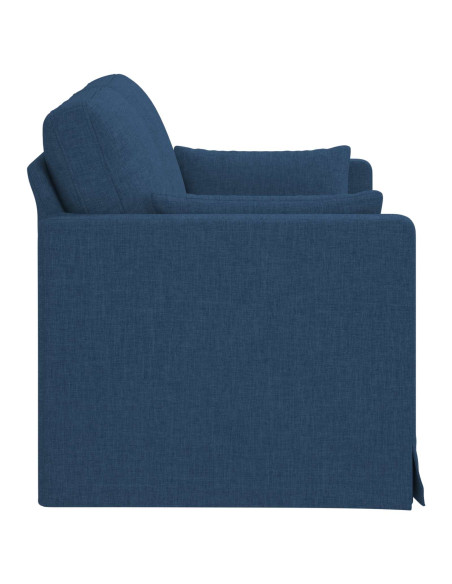 Divano Blu Dimensioni complessive: 139 x 78 x 80 cm (L x P x A)