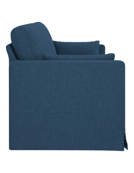 Divano Blu Dimensioni complessive: 198 x 78 x 80 cm (L x P x A)